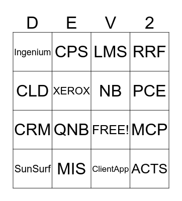 2018 YEAR END PARTY! Bingo Card