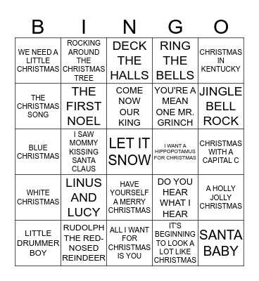 SODEXO CHRISTMAS PARTY Bingo Card