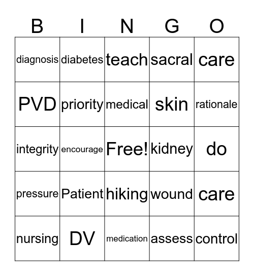 lets play  Bingo Card