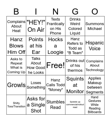 BRO BINGO (NUGGETS EDITION) Bingo Card
