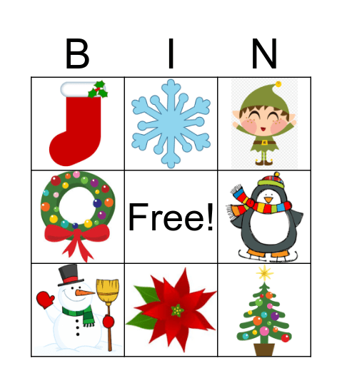 Mingle Mingle Bingo Card