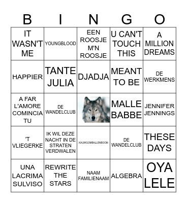 wolvenbingo Card