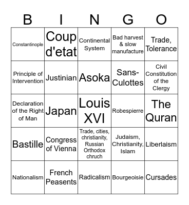 Midterm Exam Bingo UNO! Bingo Card