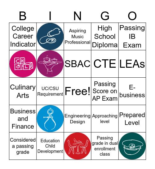 CCI Bingo Card
