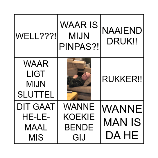 DENNIS BINGO Card