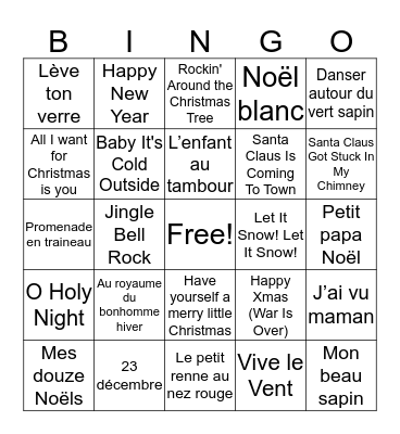 Bingo de SLDP Bingo Card