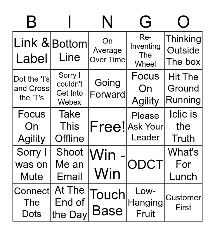 bingo lingo game