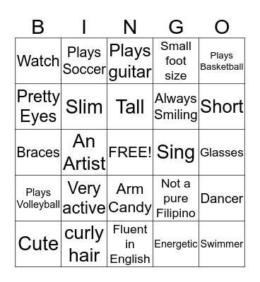 INTERACTION Bingo Card