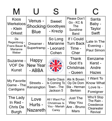 KNUS 316 Bingo Card