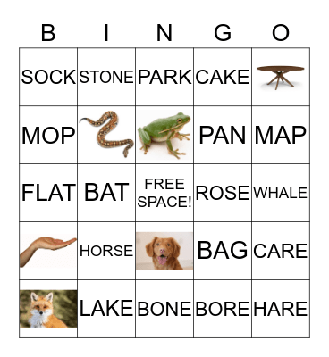 A & O SOUNDS Bingo Card