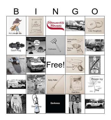 Earth Designs Cooperative Bingo Card