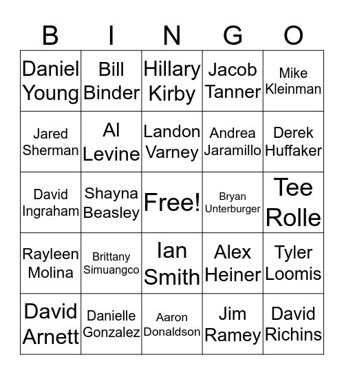 Dentimax/TotalMD BINGO Card