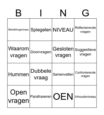 B I N G O SoCova Bingo Card