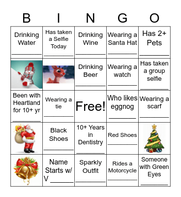 Heartland Dental Get to know each other Bingo Card