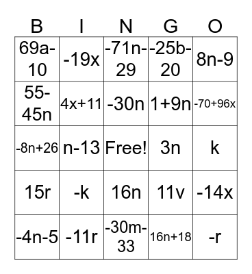 Super Fun Quiz!!! Bingo Card