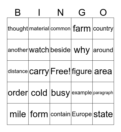 Joshua, Cearra, Brianna  Bingo Card