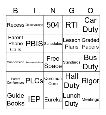 Christmas Time! Just Say No to... Bingo Card