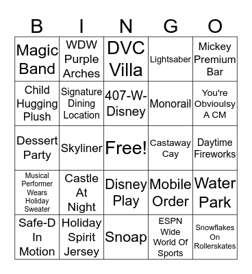 °o° XMas Bingo Card