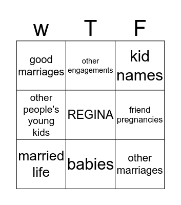 lloydgo Bingo Card