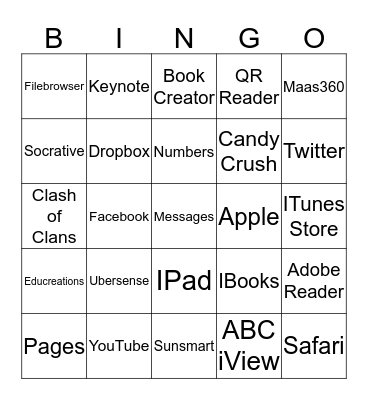 Dwyer 2 Friday 6th Bingo Card