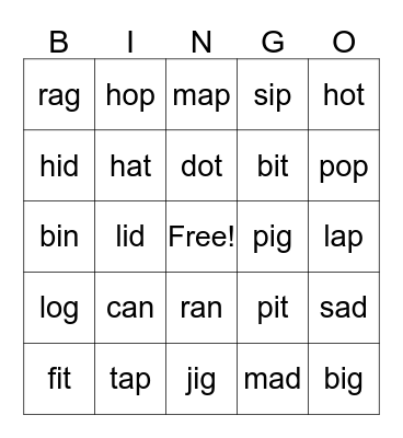 bingo level 4 Bingo Card
