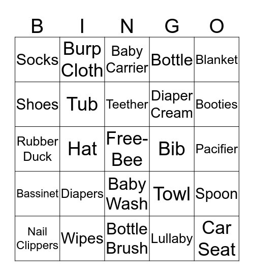 Bee-ingo Bingo Card