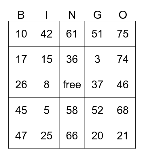 CANC HOLIDAY PARTY Bingo Card