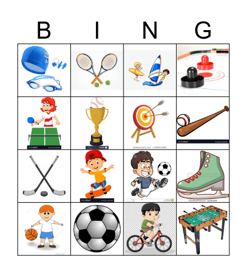 KEF SPORTS Bingo Card