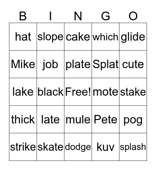 Merry Christmas Bingo Card