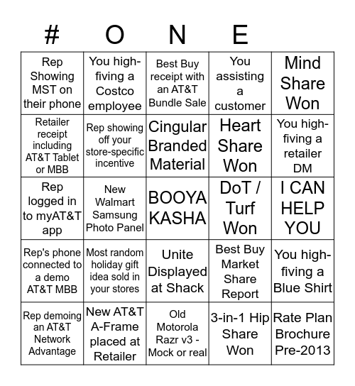 BOOYAKASHA BINGO - The December Scavenger Bingo Card