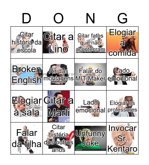Marcia Maymay Bingo Card