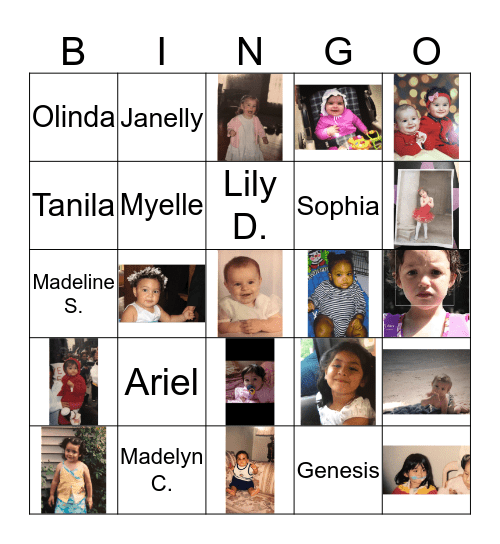 Do you know your FRESHWOMEN? Bingo Card