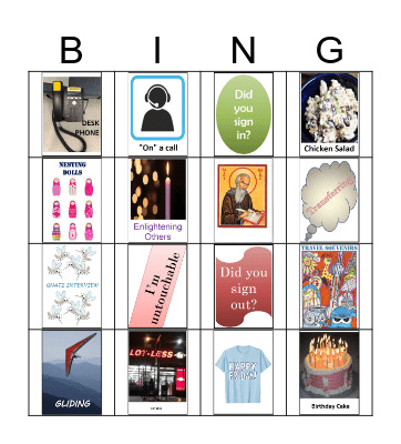 LSS LOTERIA Bingo Card