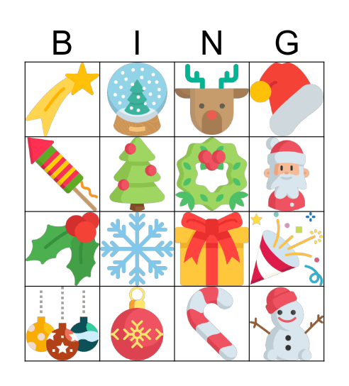 LEVEDALE KERSTBINGO 2018 Bingo Card