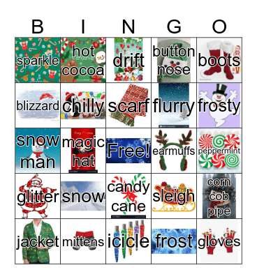 Christmas Bingo Card