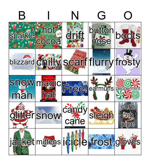 Christmas Bingo Card