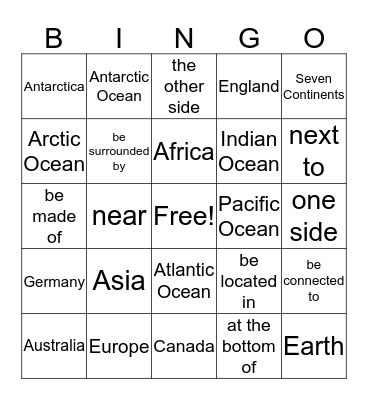 Reading Key Basic-2-unit-05;Homework-請寫出每個字的中文意思 Bingo Card