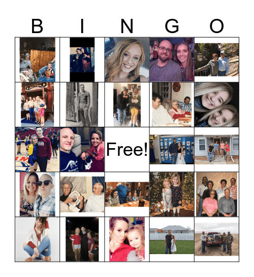 Krantz Bingo Card
