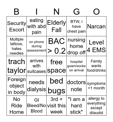 Fami-Leigh Christmas Bingo Card