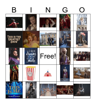 Artistree December Camp Bingo Card