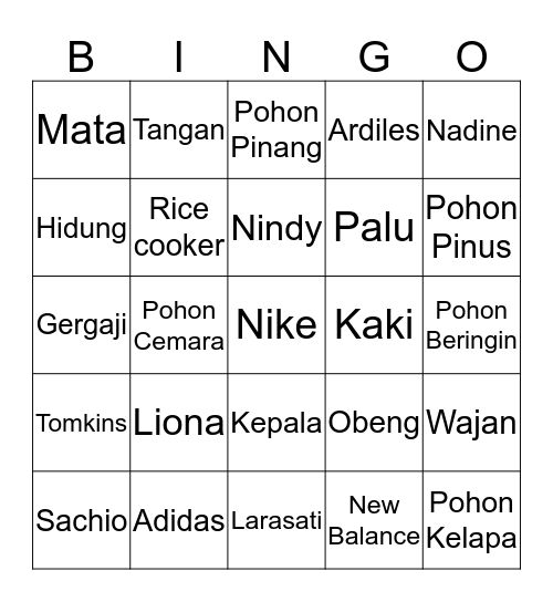 LOONA'S  Bingo Card