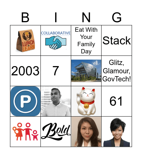 POG Bingo Card