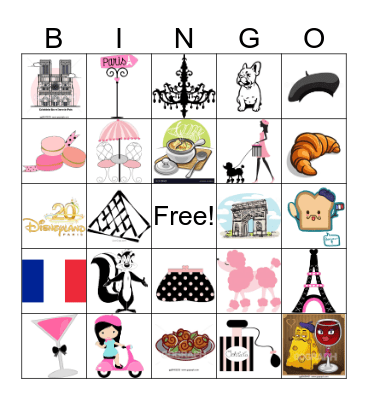 Ashley Birthday Bingo Card