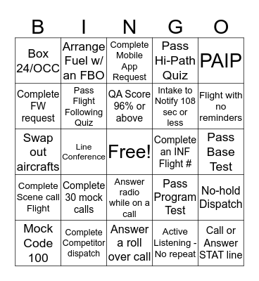 LIFE NET NEW YORK/ GUTHRIE AIR Bingo Card