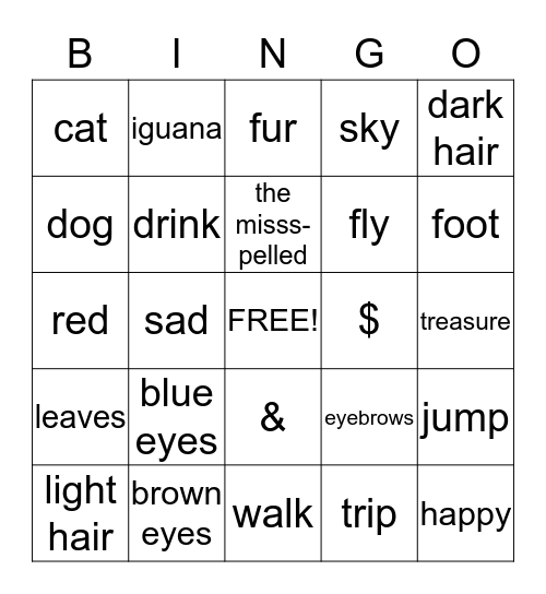 Random Bingo Card