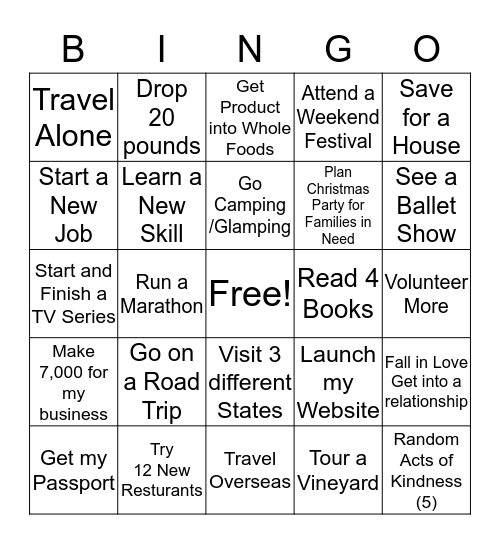 It Will Happen This Year 2019 Bingo Card