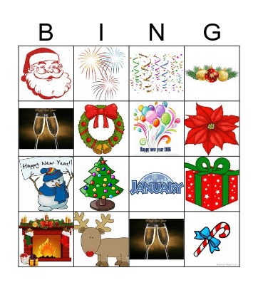 HAPPY NEW YEAR 2019!!! Bingo Card