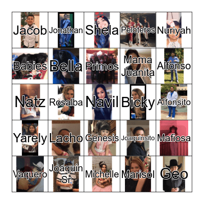 Macias Loteria Bingo Card