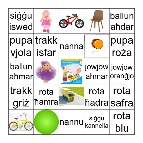 Rota jew ballun? Bingo Card