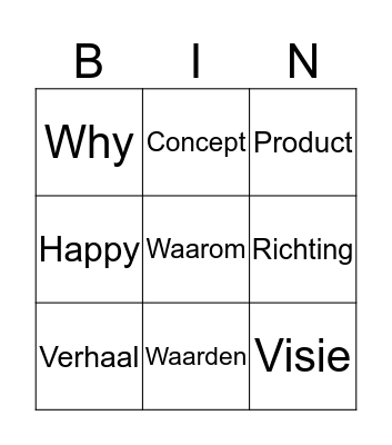 Leerlab Bingo Card